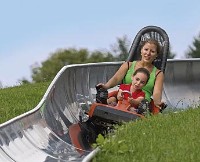 Sommer-Rodelbahn im Freizeitpark St.Egidi - rodeln mit der Erlebnis-PLUS-Card umsonst !